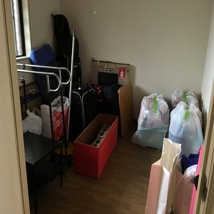 【不用品回収/便利屋事例】残置物の仕分け
