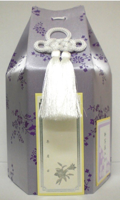 ［骨壺覆い］柄オオイ「藤」