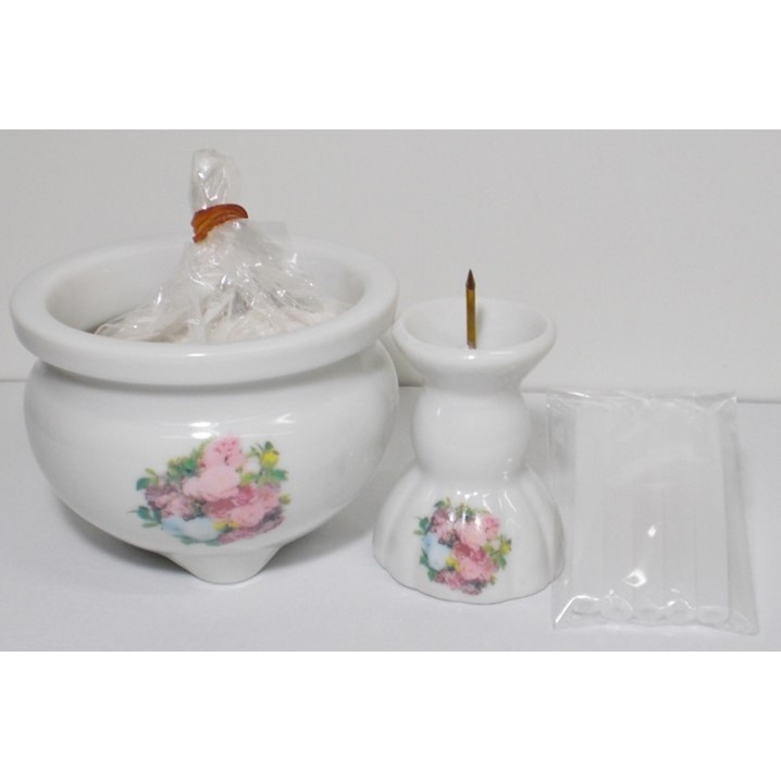 ［ペット仏具］香炉２点セット