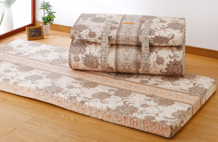 【敷布団】指圧式敷布団（1枚タイプ）／ダブルサイズ＊柄が変わる場合がございます