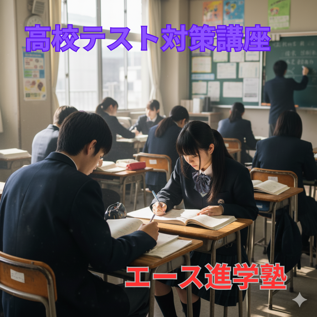 ～次のテストを、自信を持って迎えるために～高校テスト対策講座