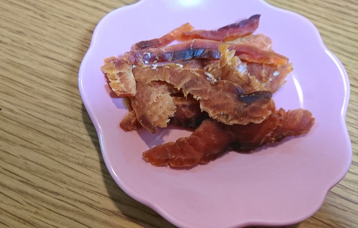 いぶしたサーモンがたまらない