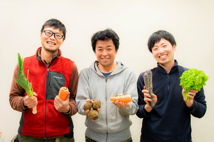 3人の有機農家さん