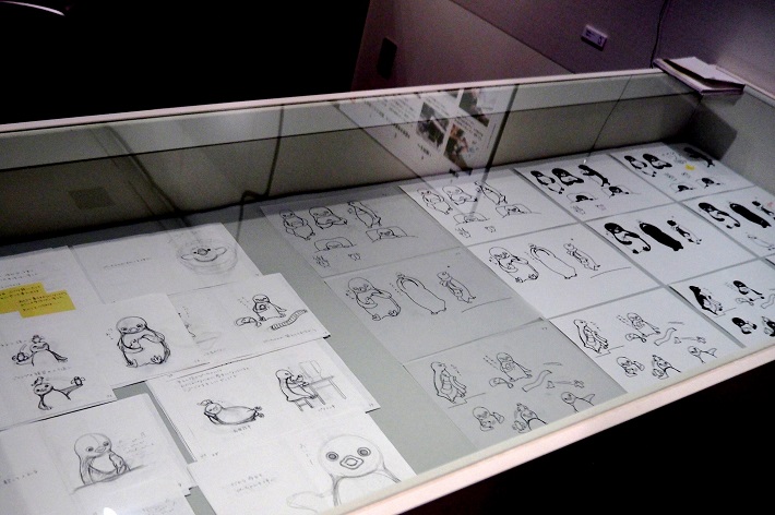 下絵の展示