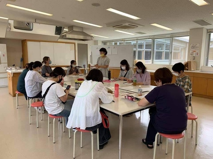 子育てまちづくり座談会の様子