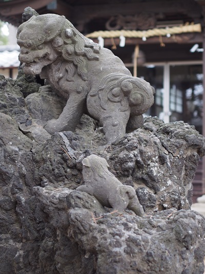 市川市平田の諏訪神社