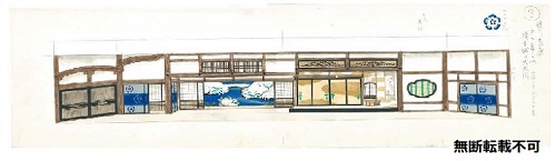 『徳川家康』道具帳（舞台場面画）