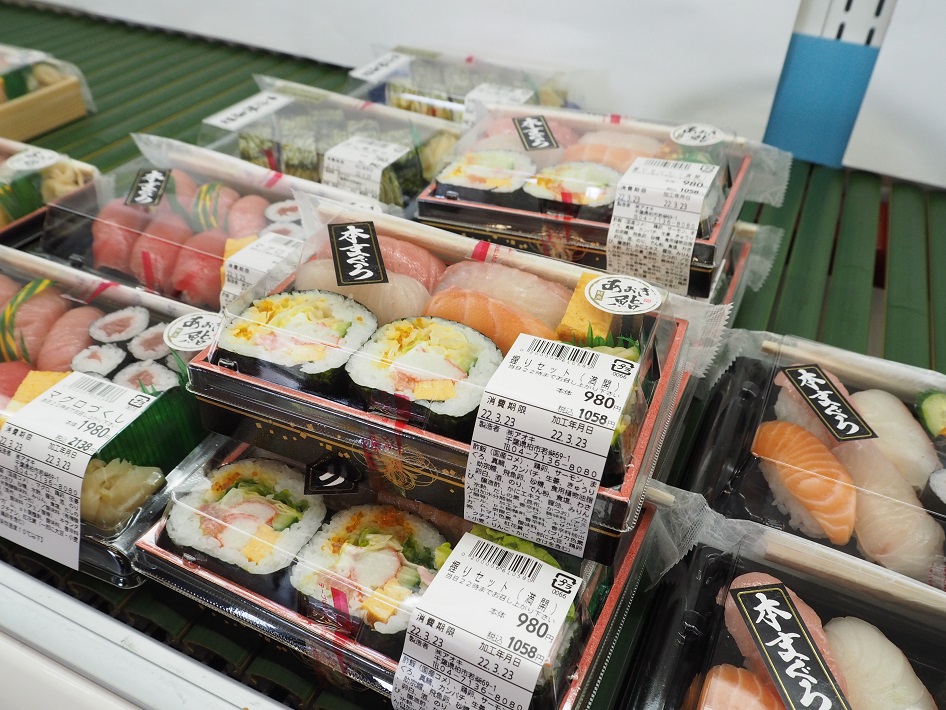 道の駅しょうなんと柏市場とのコラボ商品であるお寿司