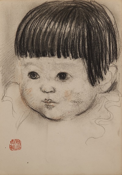 彩子像