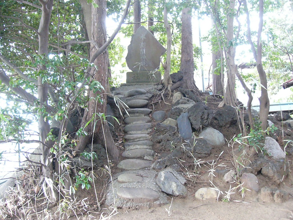 富士塚-４習志野市　天津（あまつ）神社　富士塚