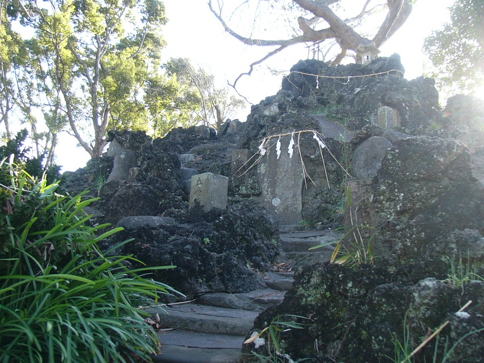 富士塚-５市原市　飯香岡八幡宮　富士塚