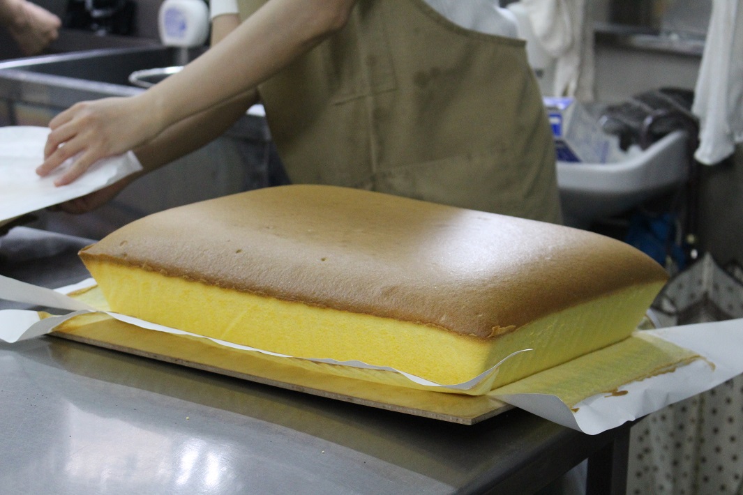 台湾カステラとお茶の専門店「CasTealla」のカステラ