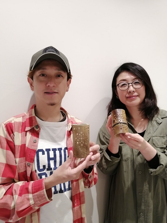 千葉サムライの二人(左)桧垣和人さん (右)益山ゆきさん
