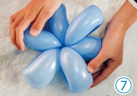 簡単！バルーンアートお花の作り方