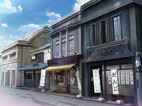 アニメ背景画の老舗「プロダクション・アイ」が手がける、イラストで描かれた川越の街並み