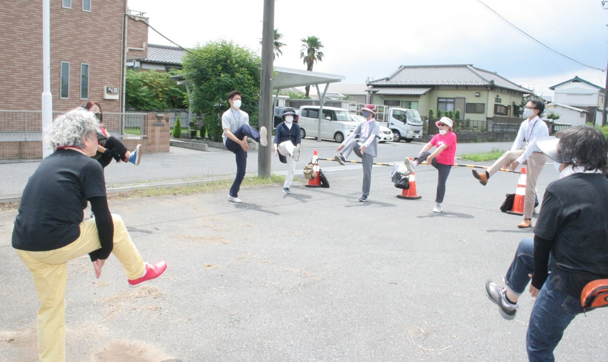 春日部市豊野地区のふれあいウオーキン グ