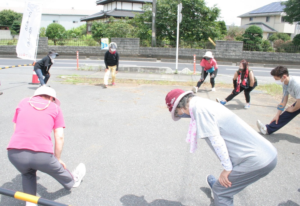 春日部市豊野地区のふれあいウオーキン グ