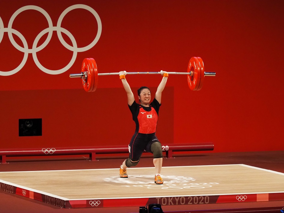 ウエイトリフティング 安藤美希子選手 白井市役所表敬訪問