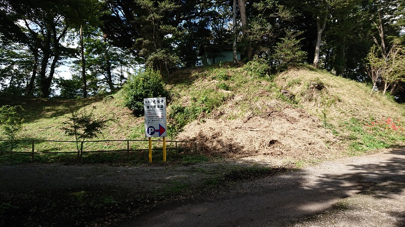 佐是城跡の光福寺では御城印や歴史探索も