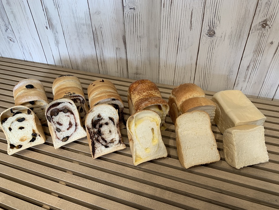 【成田市】パティシエが作る食パン専門店 成田パン 東町工房「食パン6種」