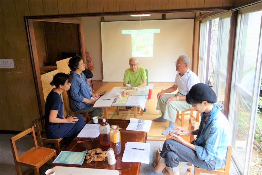 2014年、『砂塵を超えて』戸石三雄さんに教わる北習志野の会
