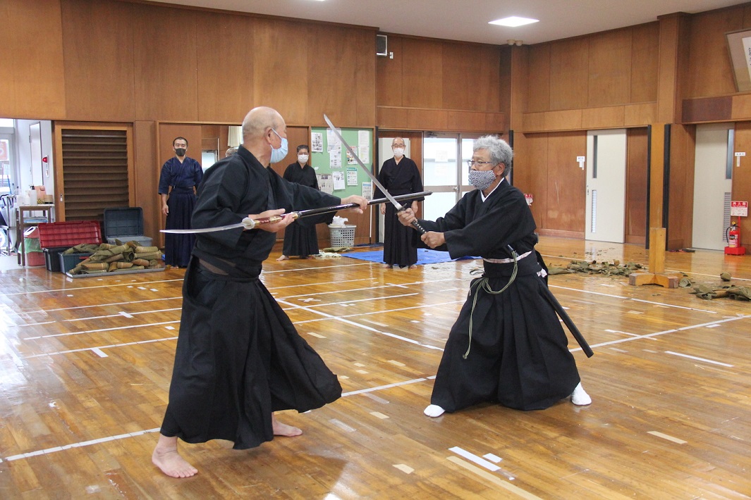 立身流の剣術(長刀×刀)