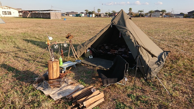 【木更津市】キャンプ場「きさらづCAMP」でアウトドア初心者が冬キャンプを体験！