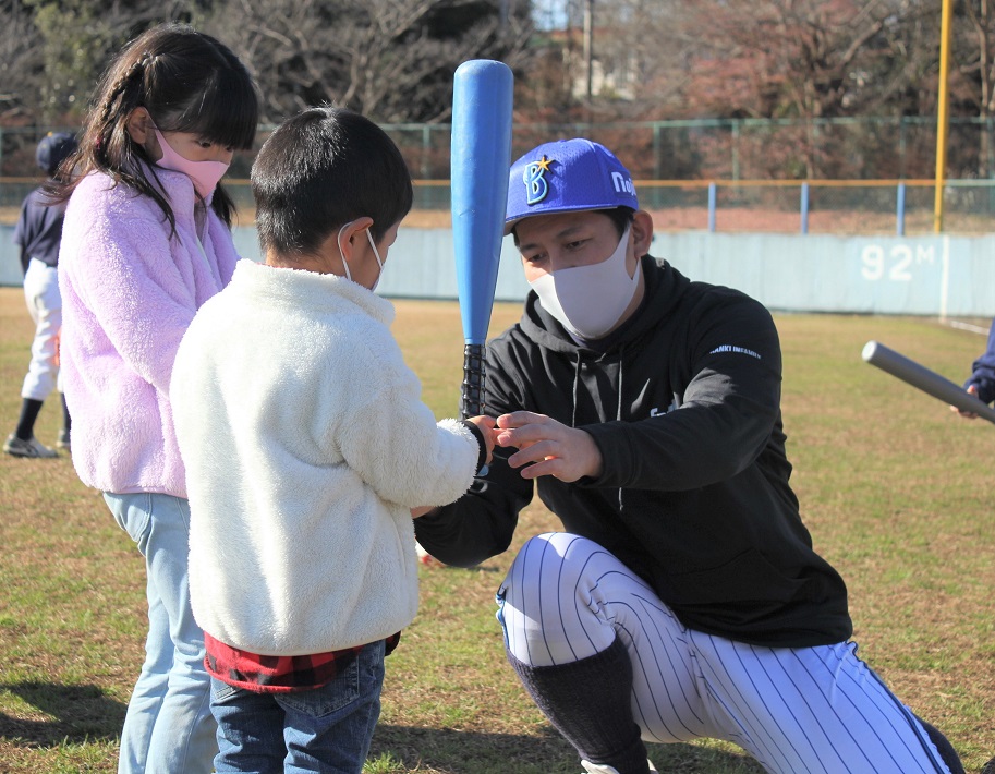 元プロ野球選手と共に野球を楽しむ「クリスマスベースボール in 八千代」