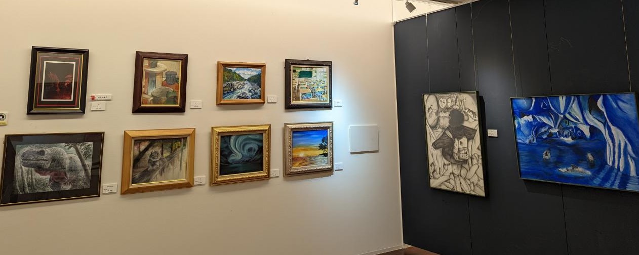 流山市中学校/美術部合同展覧会「アートの卵」