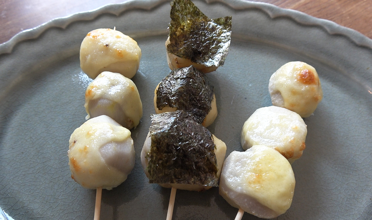 里芋レシピ「里芋串」