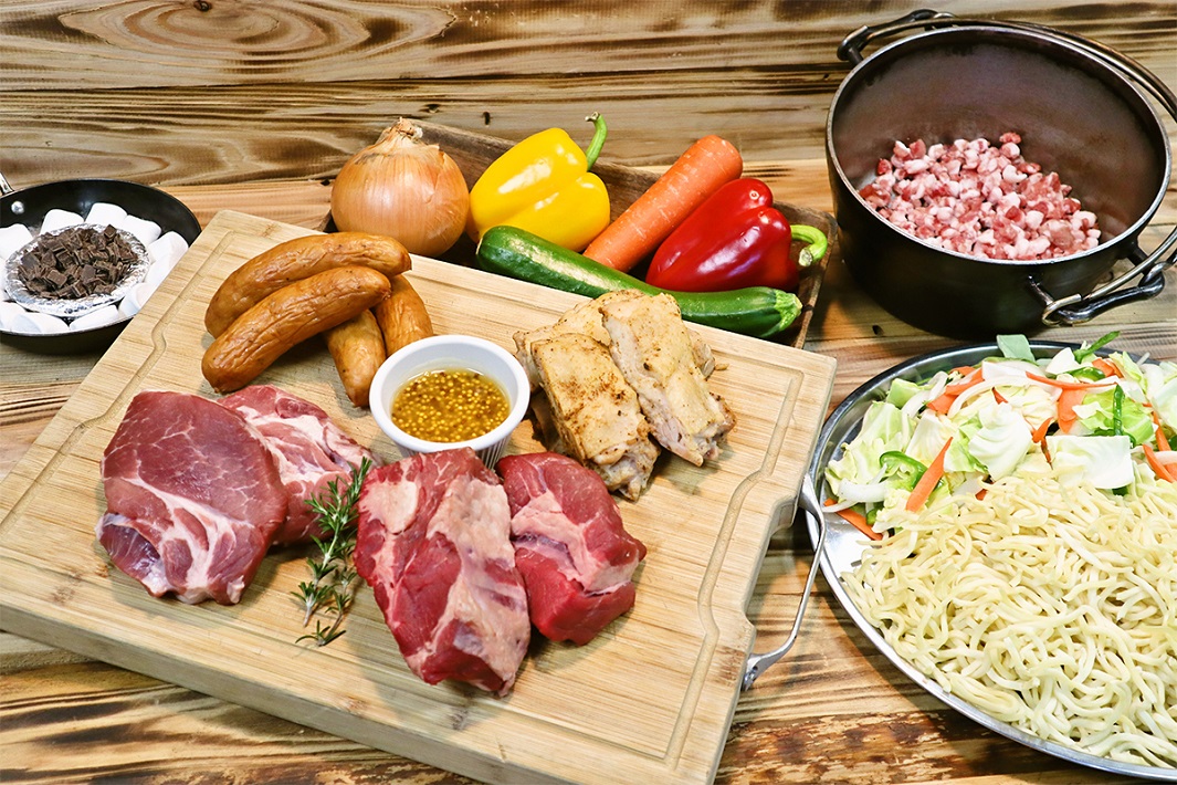 RECAMP館山でバーベキュー！食材