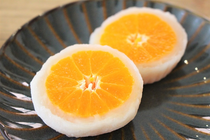 千葉・虎屋といえばみかん大福