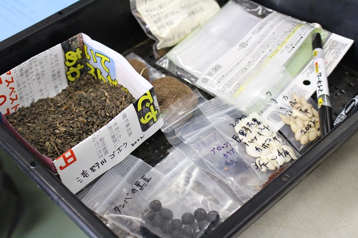 【千葉市】自家採種した「たね」を交換