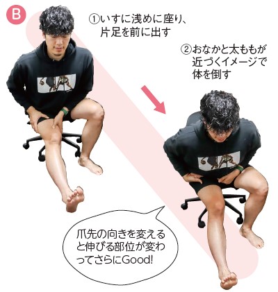 ストレッチを日常に取り入れよう「ながら」ストレッチ