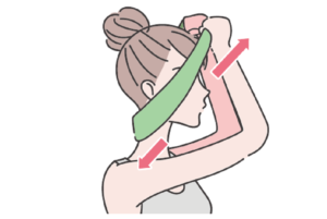 首ストレッチ