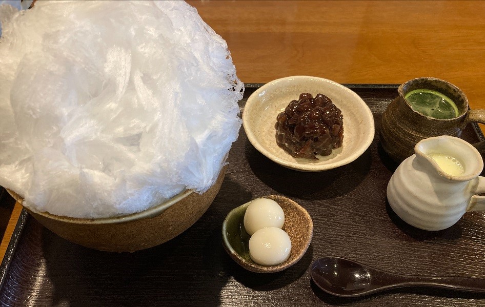 【千葉市】口どけのよさを追求した「甘味処 楓」のかき氷