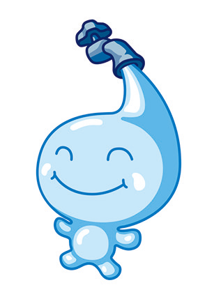 千葉県営水道 マスコットキャラクター ポタリちゃん