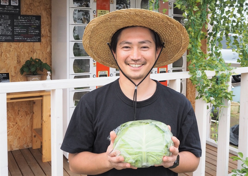 自動販売機の野菜直売所「Vege Rhythm（ベジリズム）」