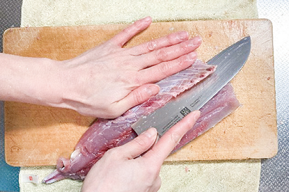 魚を自分でおろそう！イナダの三枚おろしのレシピ・作り方