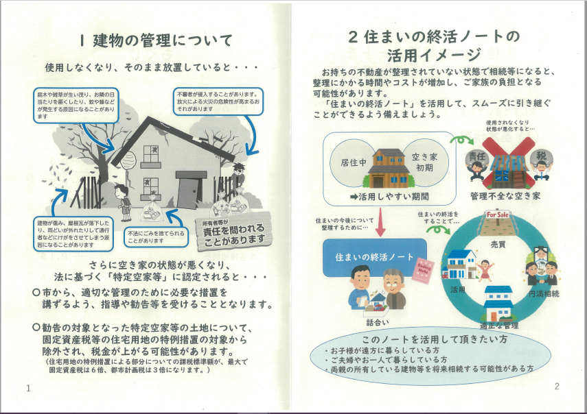 『もしも』にそなえる　住まいの終活ノート