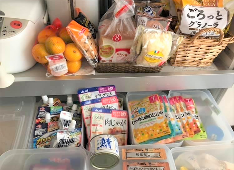災害時に活躍する比較的日持ちする食品類