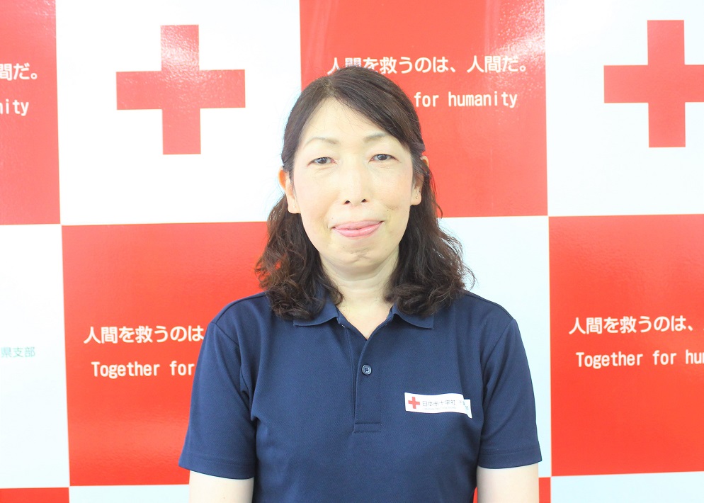 千葉県赤十字防災ボランティアリーダー 橋本 奈緒美さん