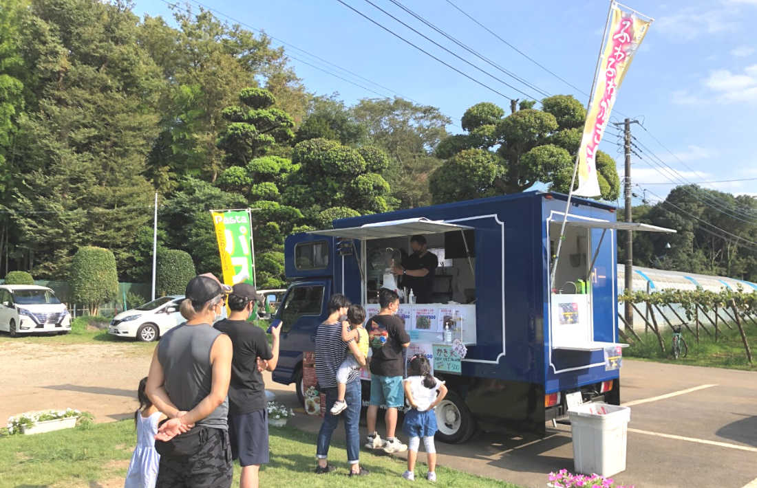 松戸市・加藤ぶどう園　巨峰やシャインマスカット、藤稔などがそろう