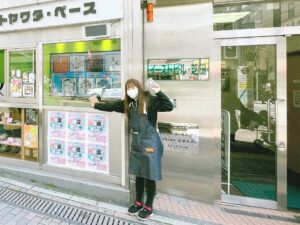 「食べて応援昼八幡！」運営に参加するちゃんあきさん