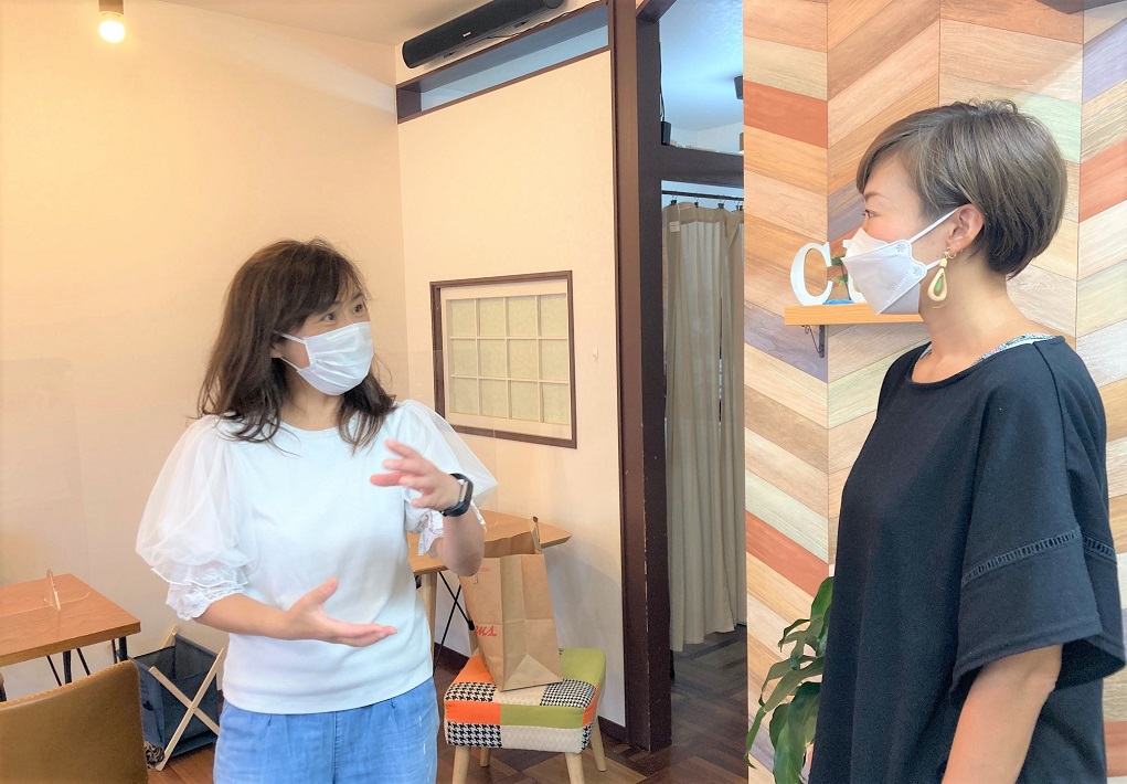 Cue小俣さんと松本さん