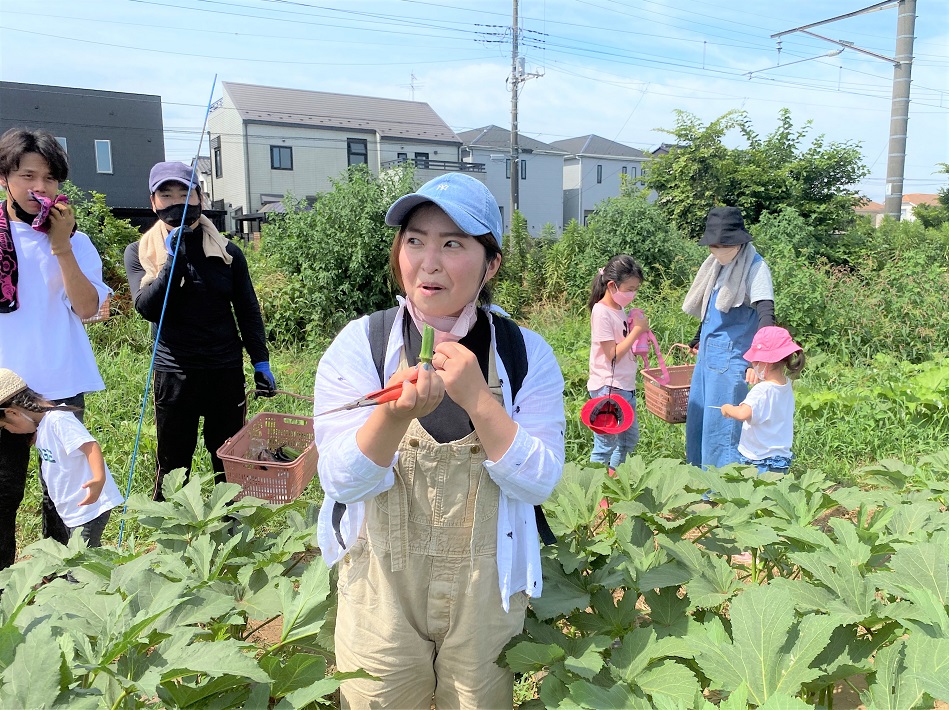 生でも美味しいオクラ