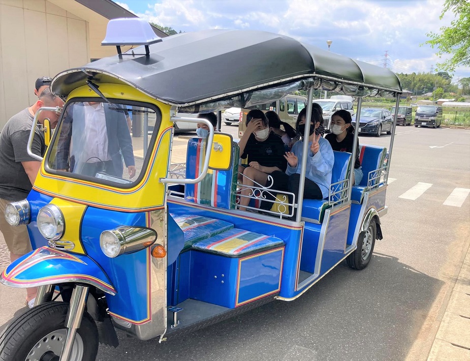 トゥクトゥクにも乗れる！
