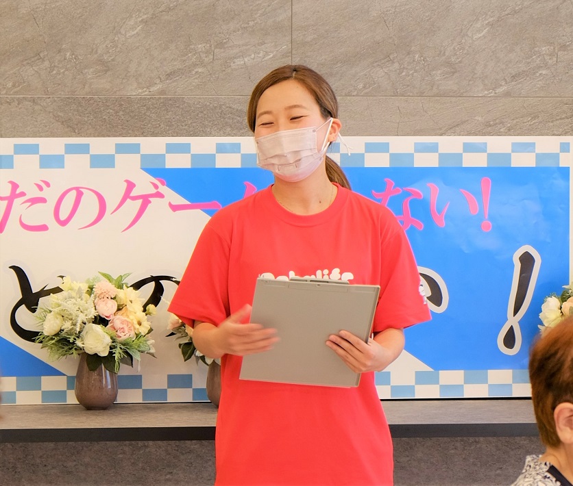 健康ゲーム指導士の宮崎さん