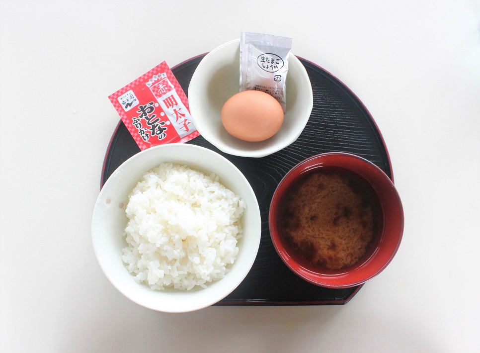 「カフェTKG」のTKG（たまごかけごはん）