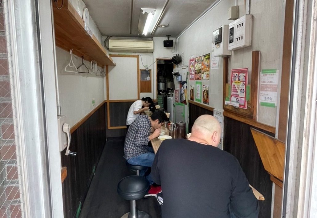 「健勝軒」のつけ麺！濃厚な魚介豚骨スープがたまらない（津田沼駅から徒歩1分）
